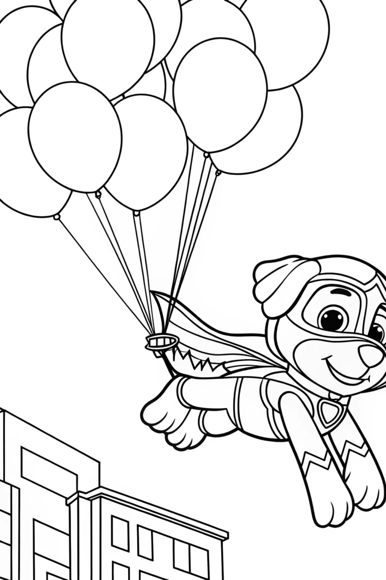 super hero pets coloring pages