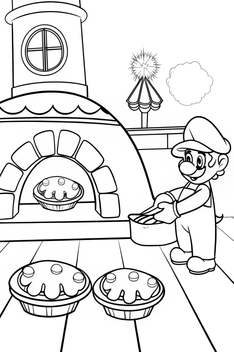 mario coloring pages