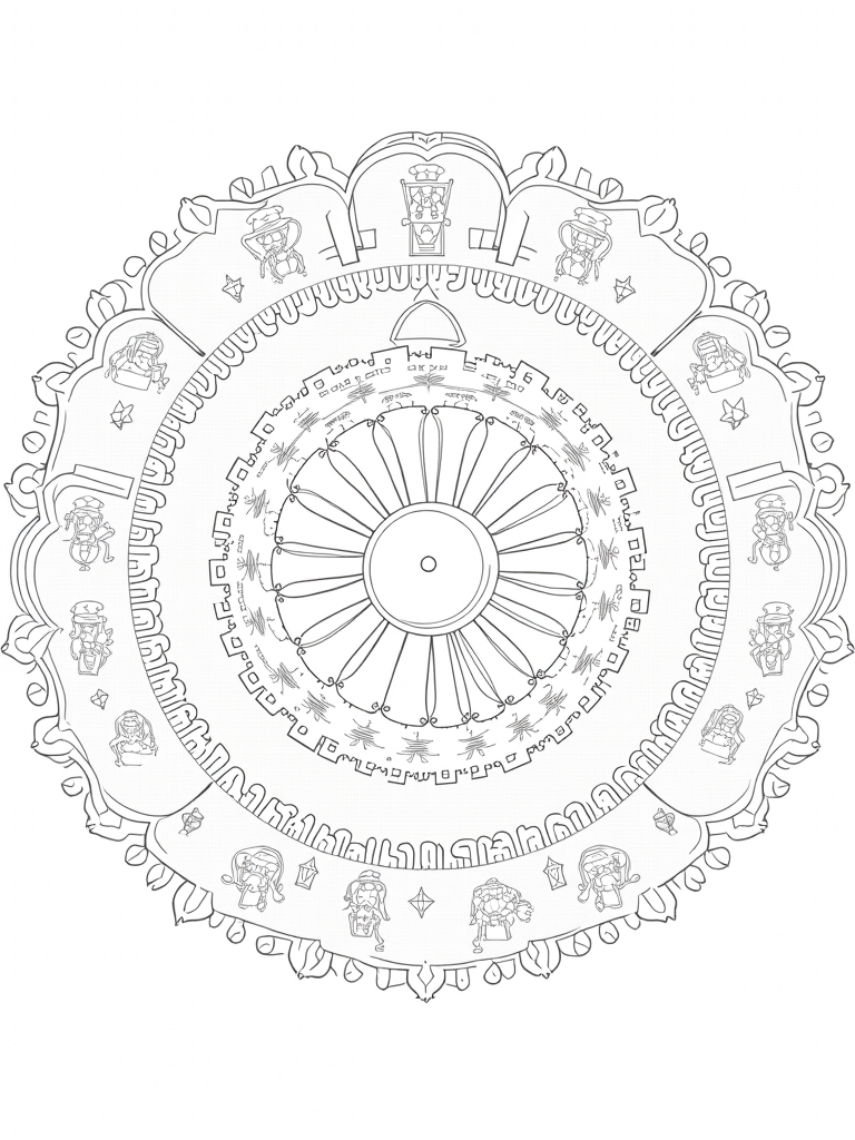 mandala coloring pages