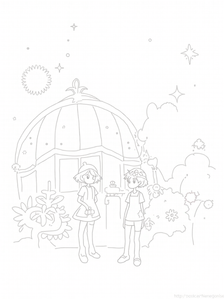 anime coloring pages