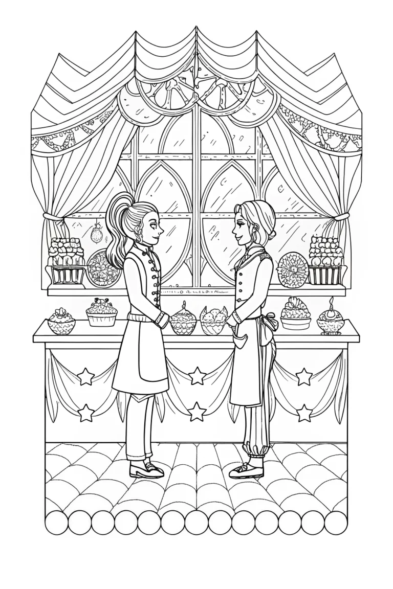 rainbow high coloring pages