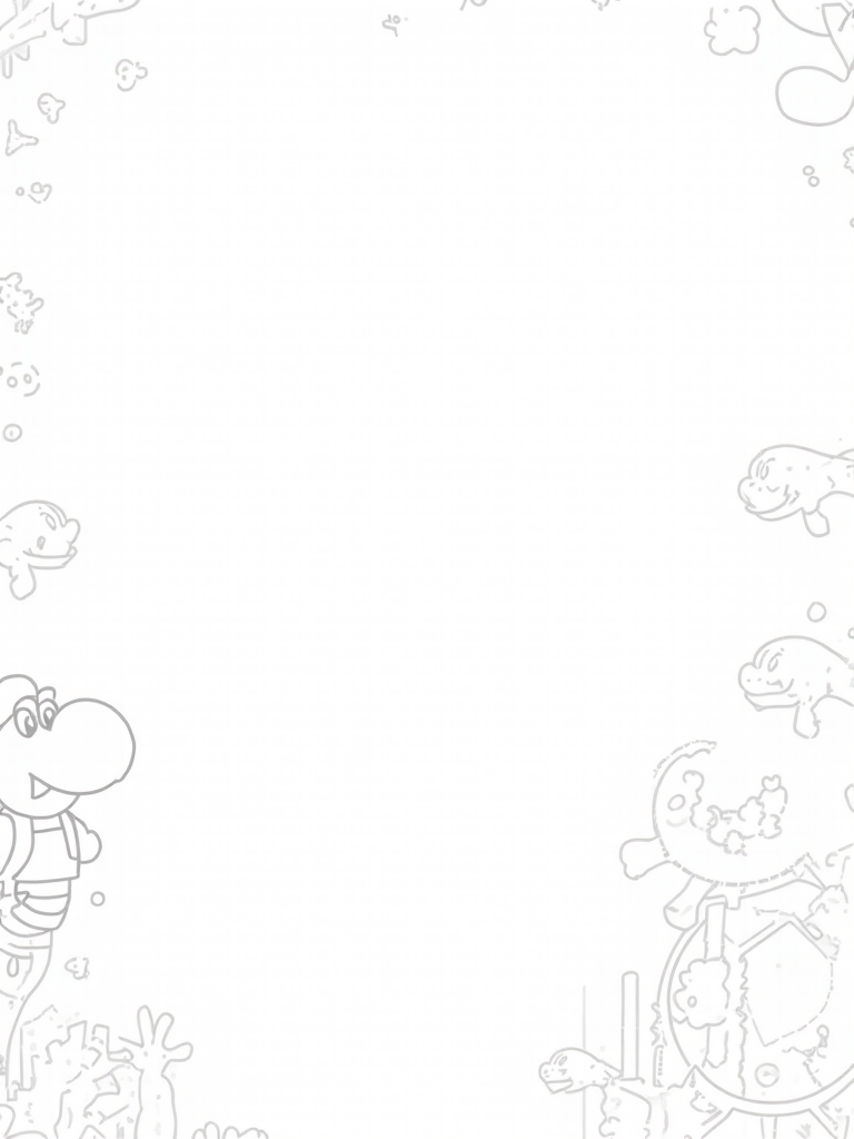yoshi coloring pages