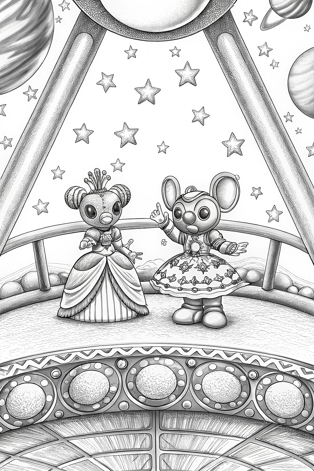stitch coloring pages