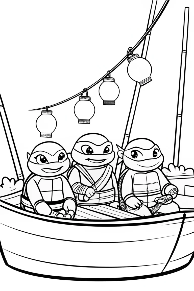 tmnt coloring pages