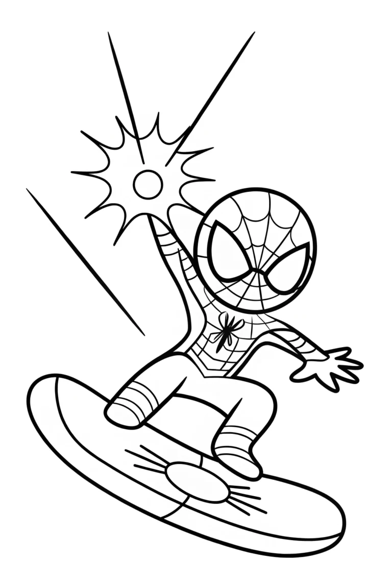 miles morales coloring pages