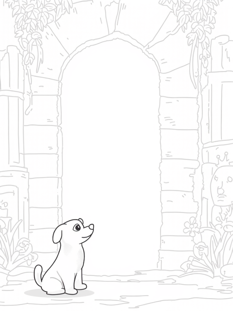 puppy coloring pages