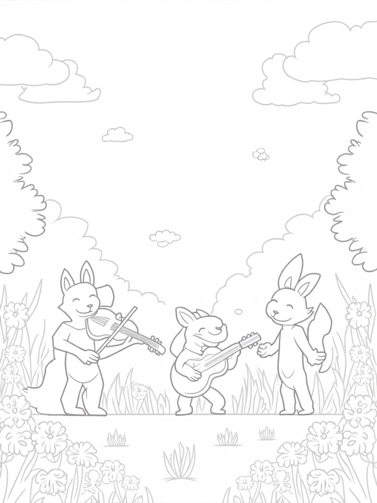 spring coloring pages