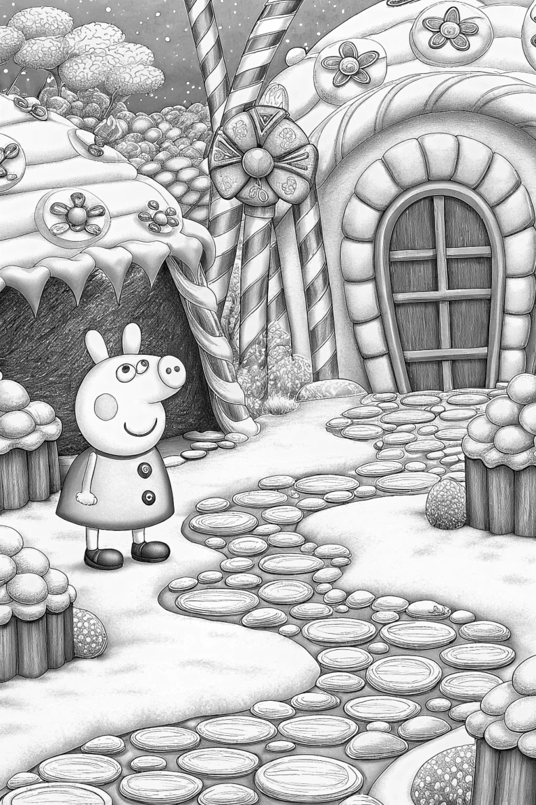 peppa pig coloring pages