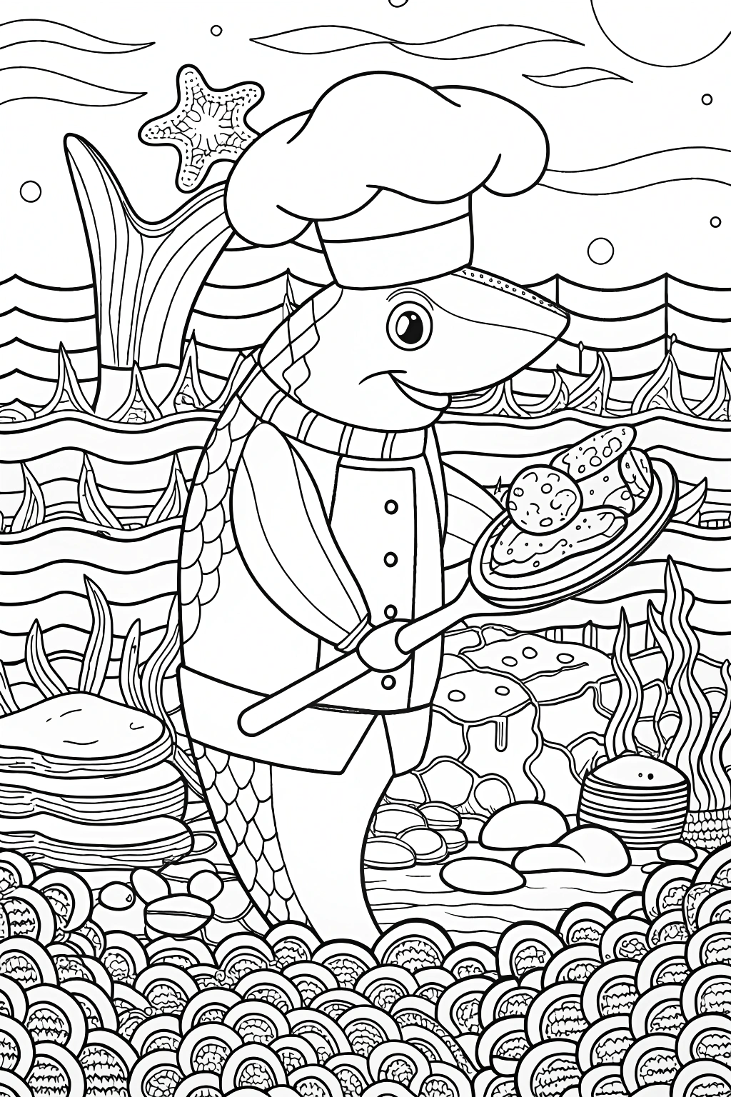 shark coloring pages