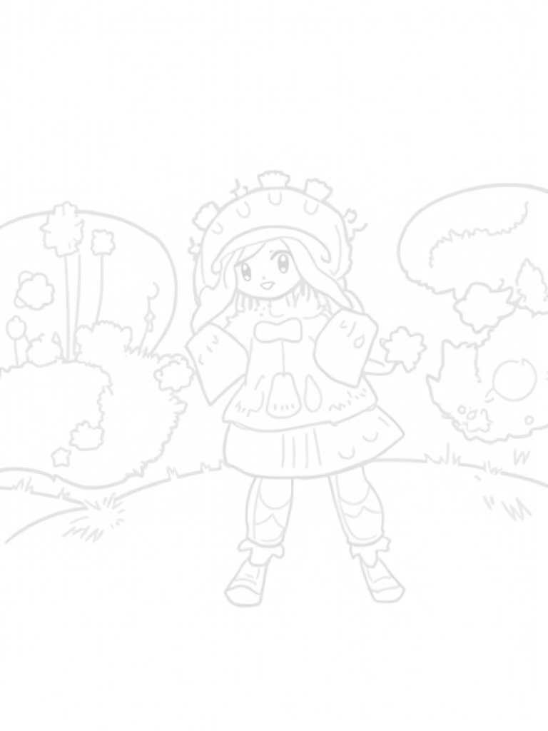 kuromi coloring pages