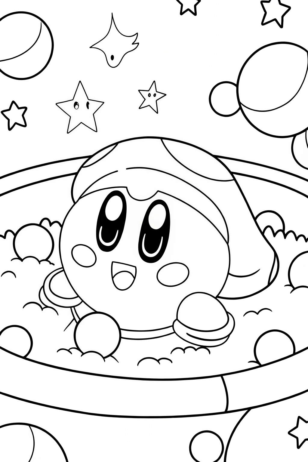 kirby coloring pages