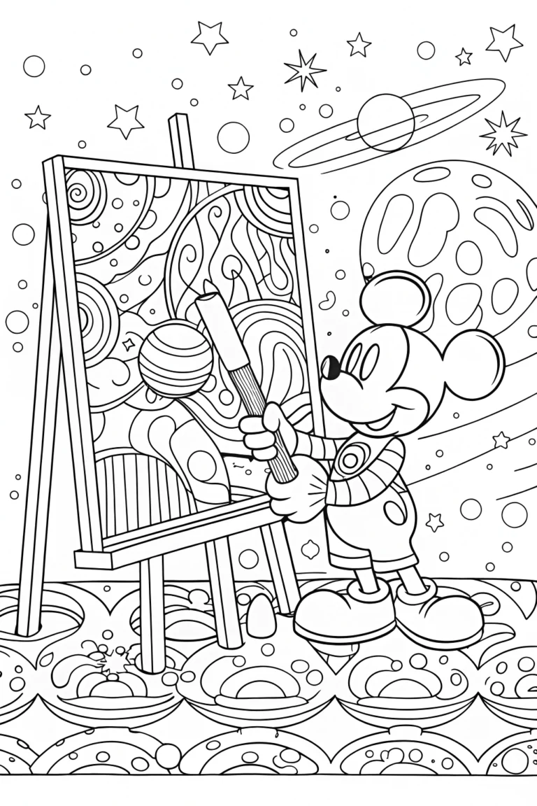 mickey mouse coloring pages