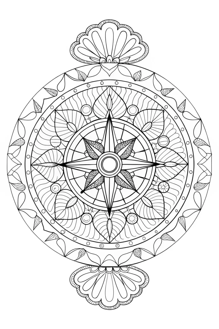 mandala coloring pages