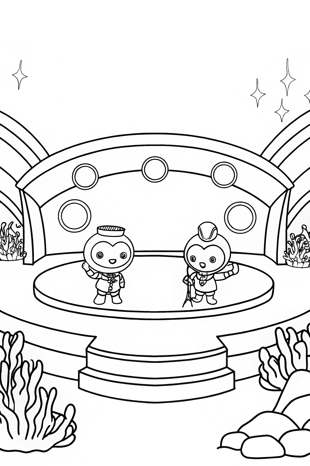 octonauts coloring pages