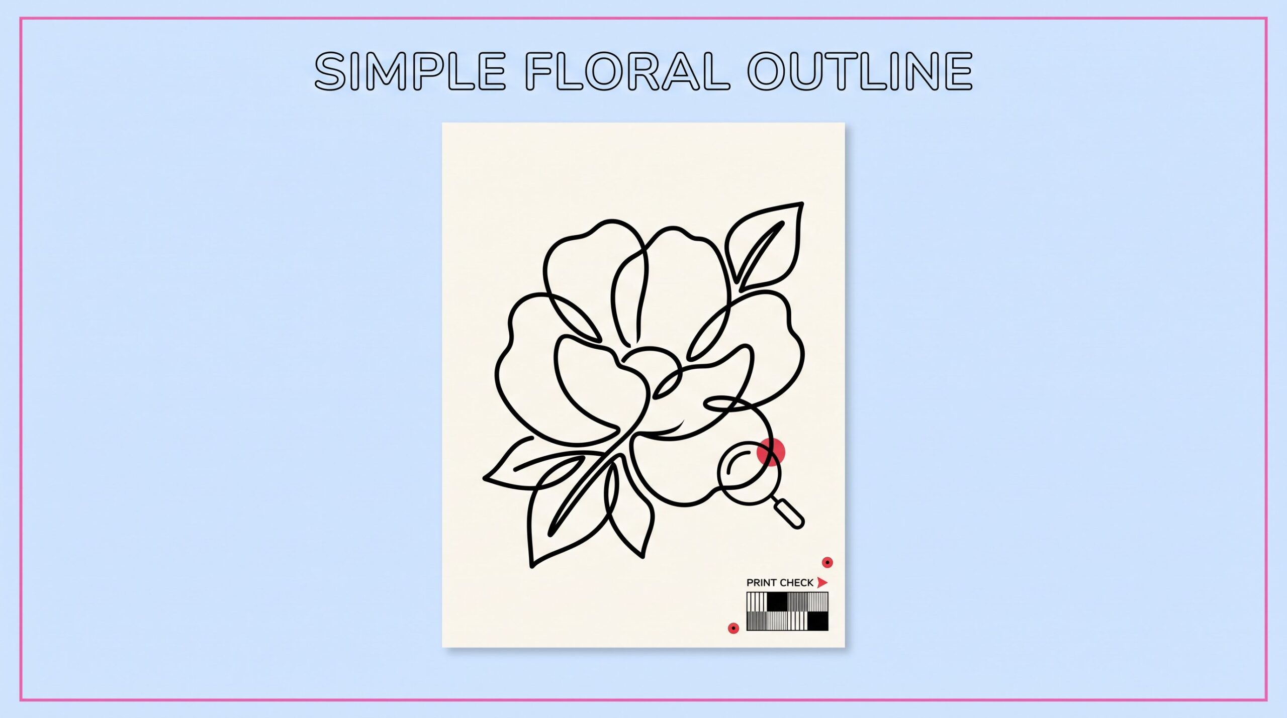 Clean coloring book page with crisp black outlines and ample white space.